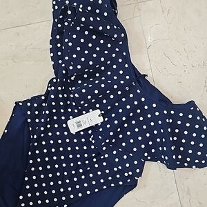 Weworewhat Polka Dot One Piece Swim